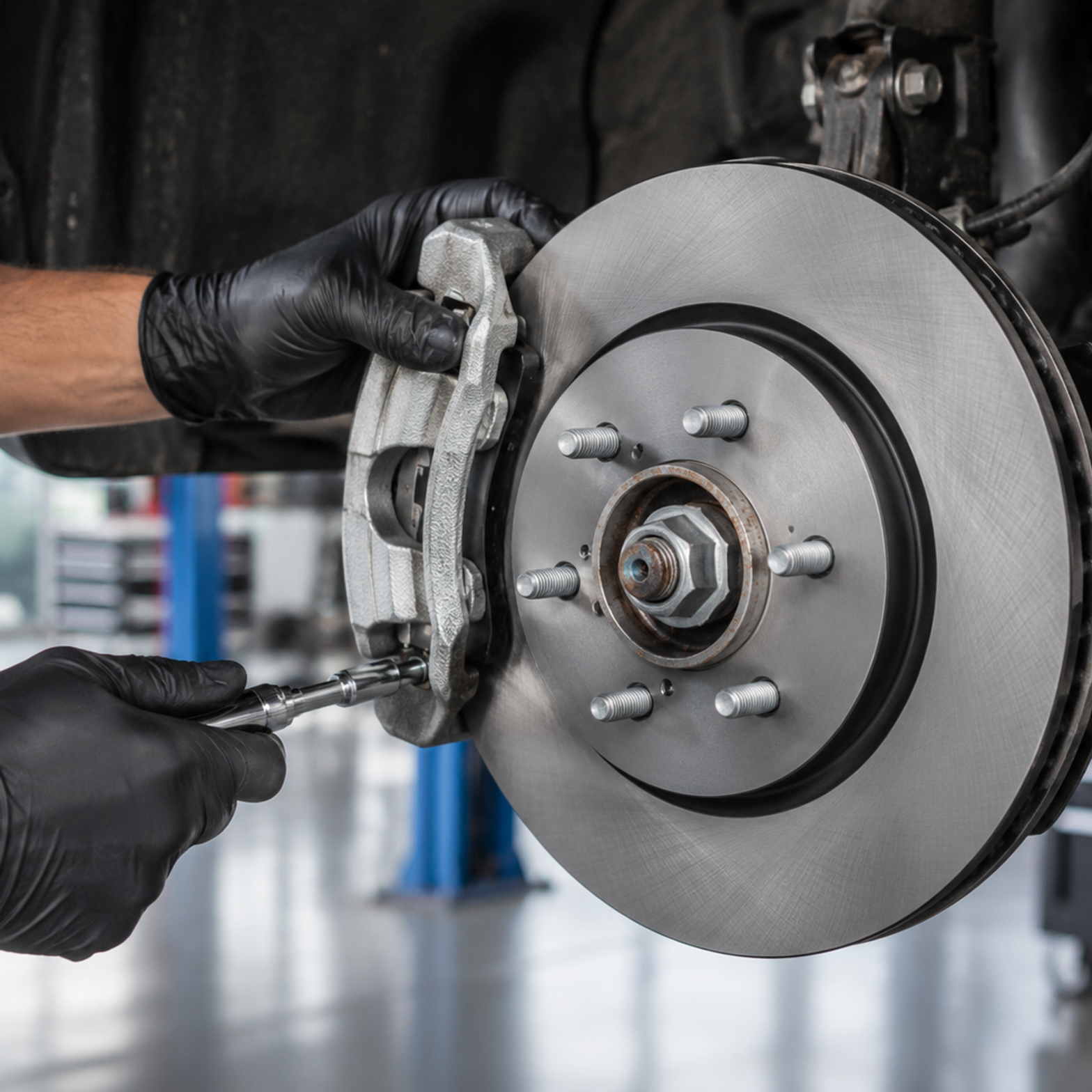 Fresh brake service at Carl's Automotive